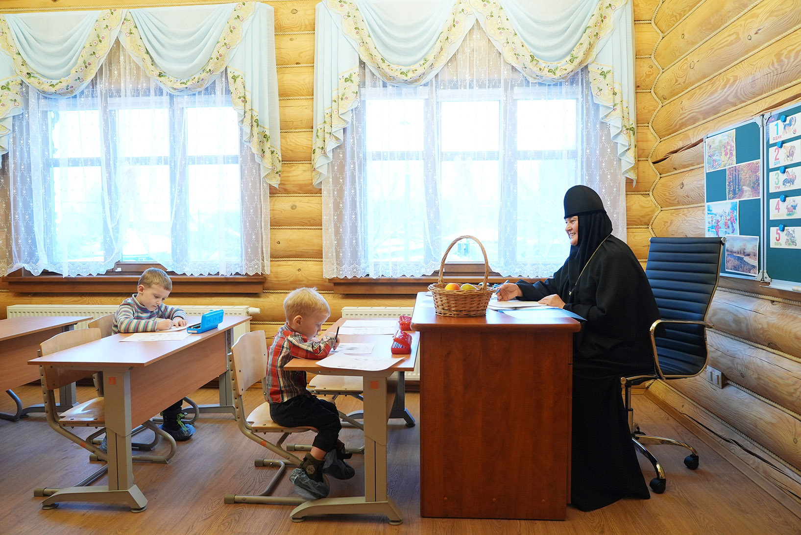 На Патриаршем подворье в Троице-Лыкове г. Москвы прошло собеседование в группу дошкольного образования