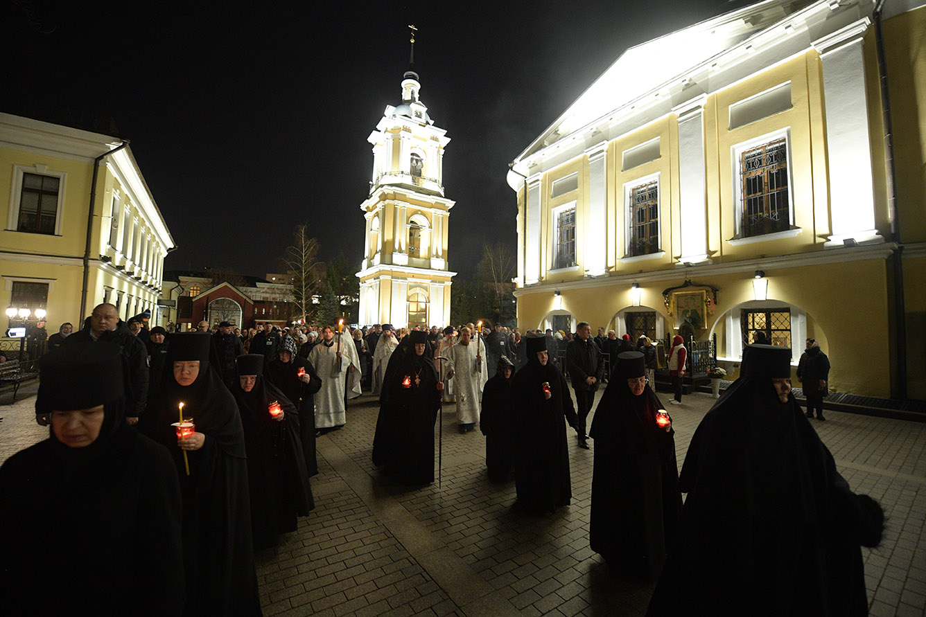 Светлое Христово Воскресение в Покровском женском монастыре