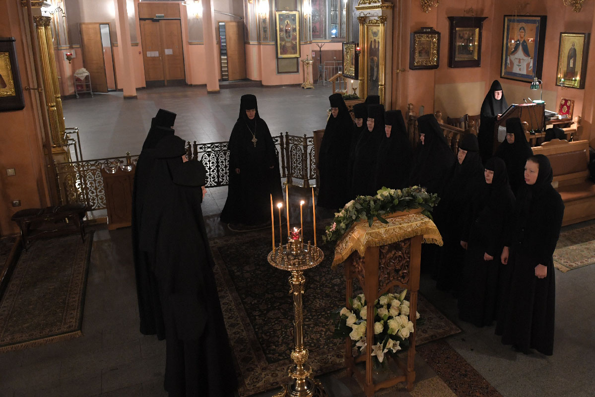 День Ангела настоятельницы Покровского ставропигиального женского  монастыря игумении Феофании