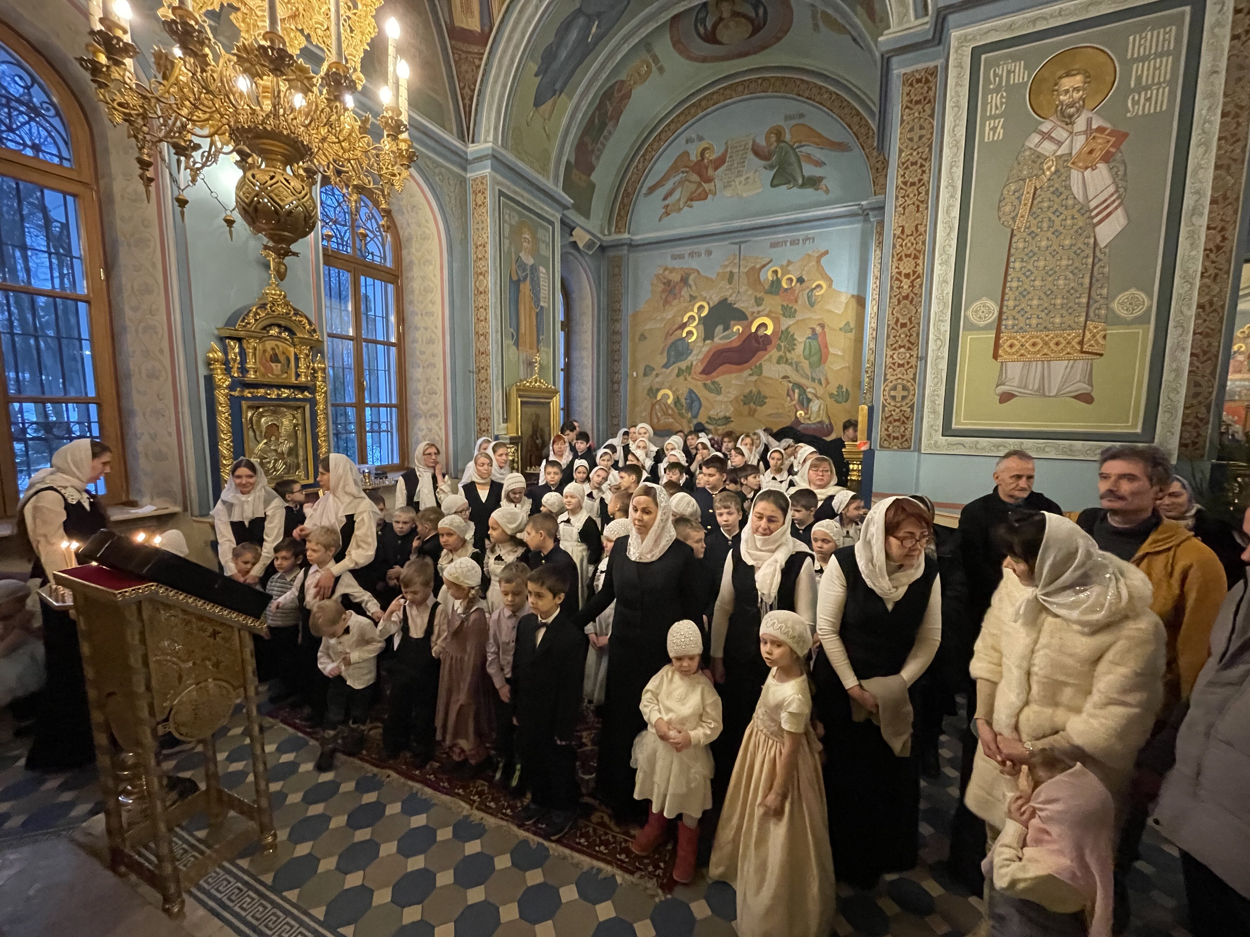 Праздник Обрезания Господня в Троице-Лыково