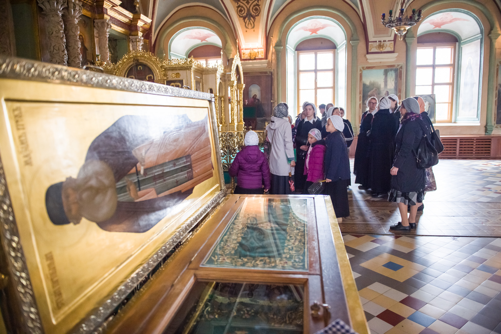 Притвор Троицкого собора Троицко-Сергиевой Лавры