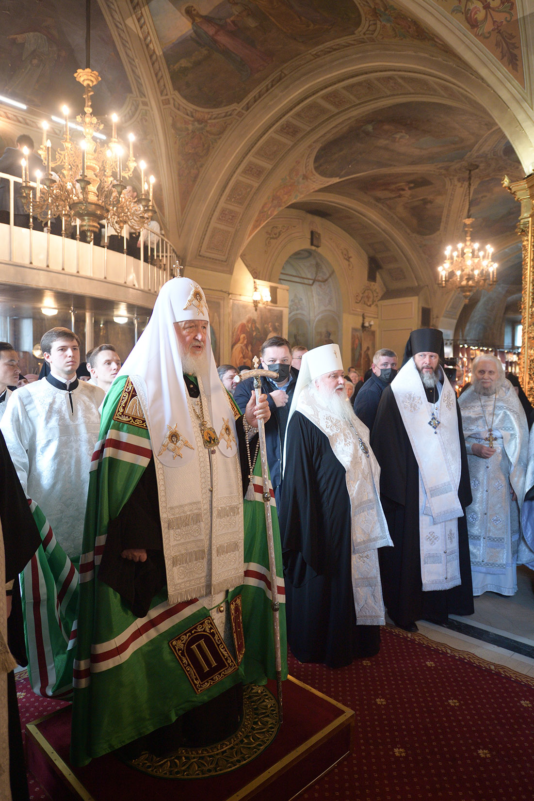 фото с патриархом алексием вторым