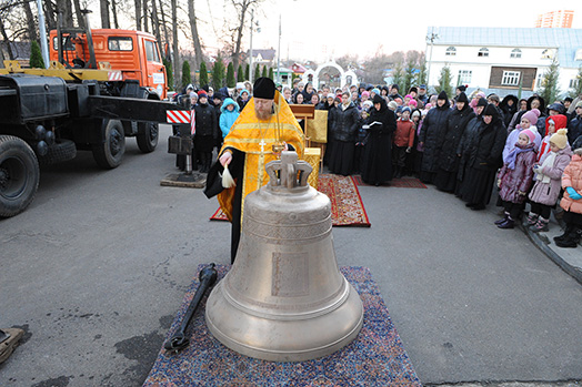 Колокола для храма Шушары